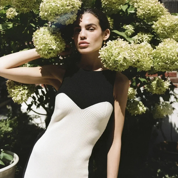 Mara Hoffman Aleks Ribbed-Knit Cotton Maxi Dress Size XS - Picture 13 of 14